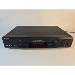 Sony 4 Head HiFi Stereo VCR VHS Player SLV-789HF No remote Functional